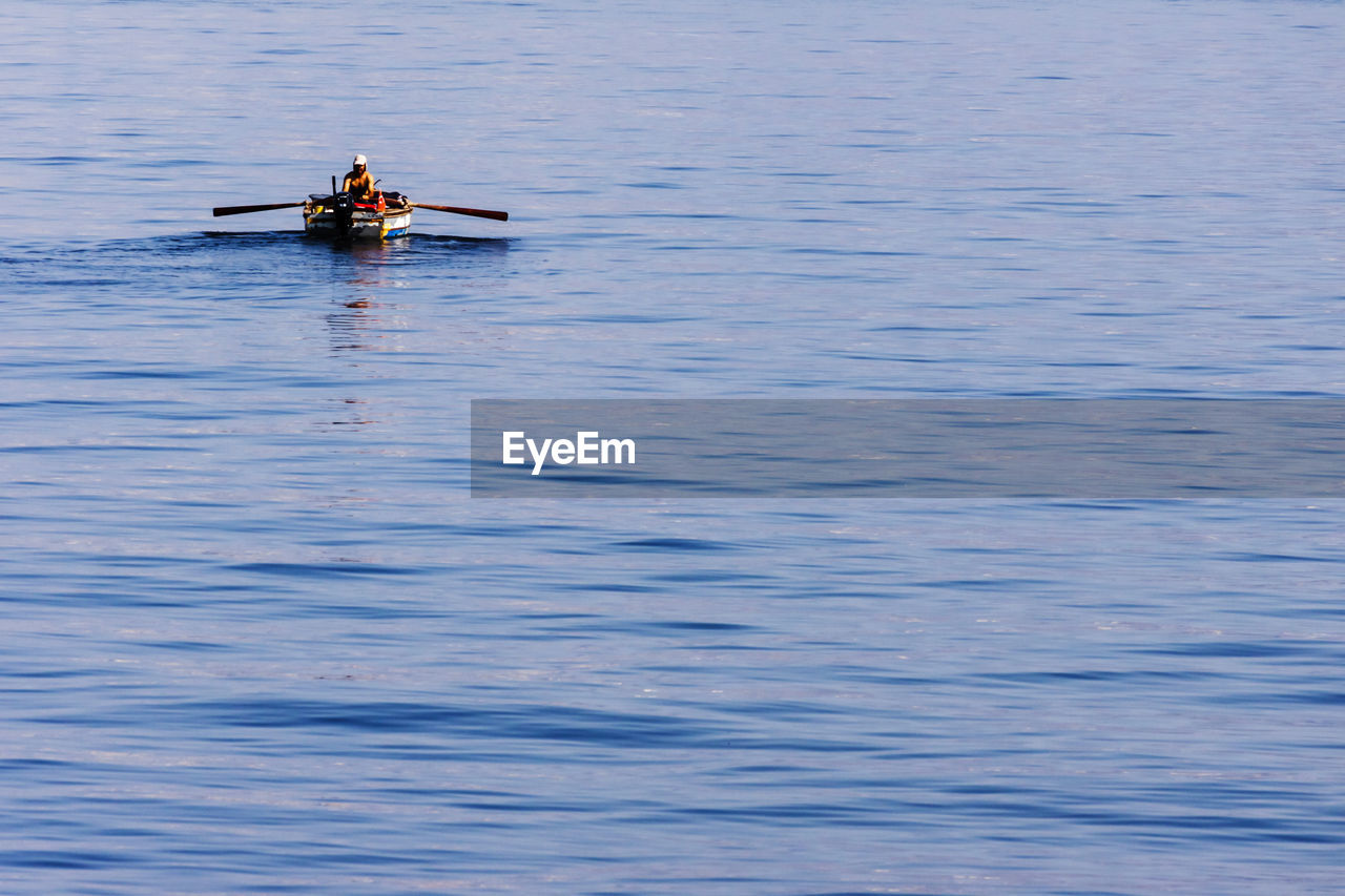 BOAT IN RIVER