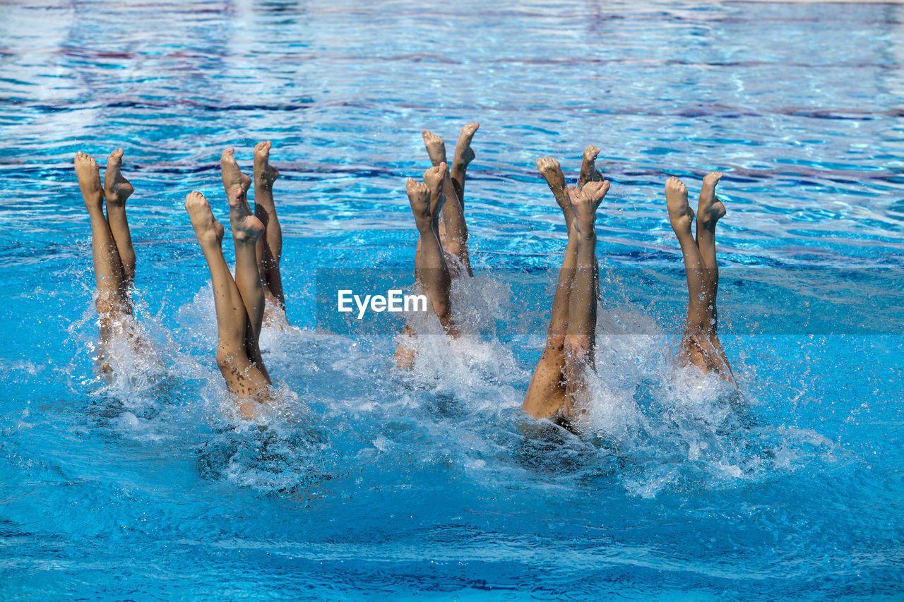 VIEW OF SWIMMING IN THE WATER