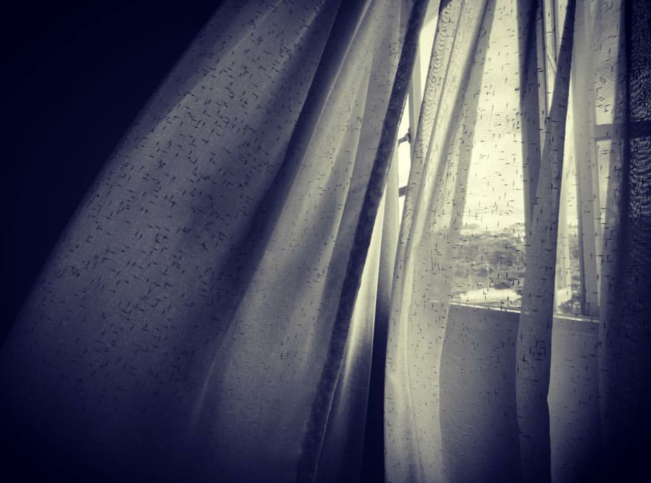 window, no people, indoors, close-up, day, curtain