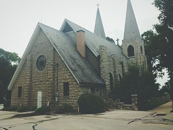 LOW ANGLE VIEW OF CHURCH AGAINST THE SKY