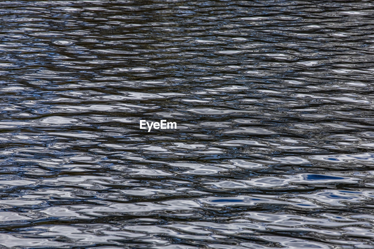 full frame, water, reflection, backgrounds, no people, rippled, wave, pattern, nature, sea, day, beauty in nature, tranquility, outdoors, high angle view, shore, waterfront, wave pattern, textured, scenics - nature