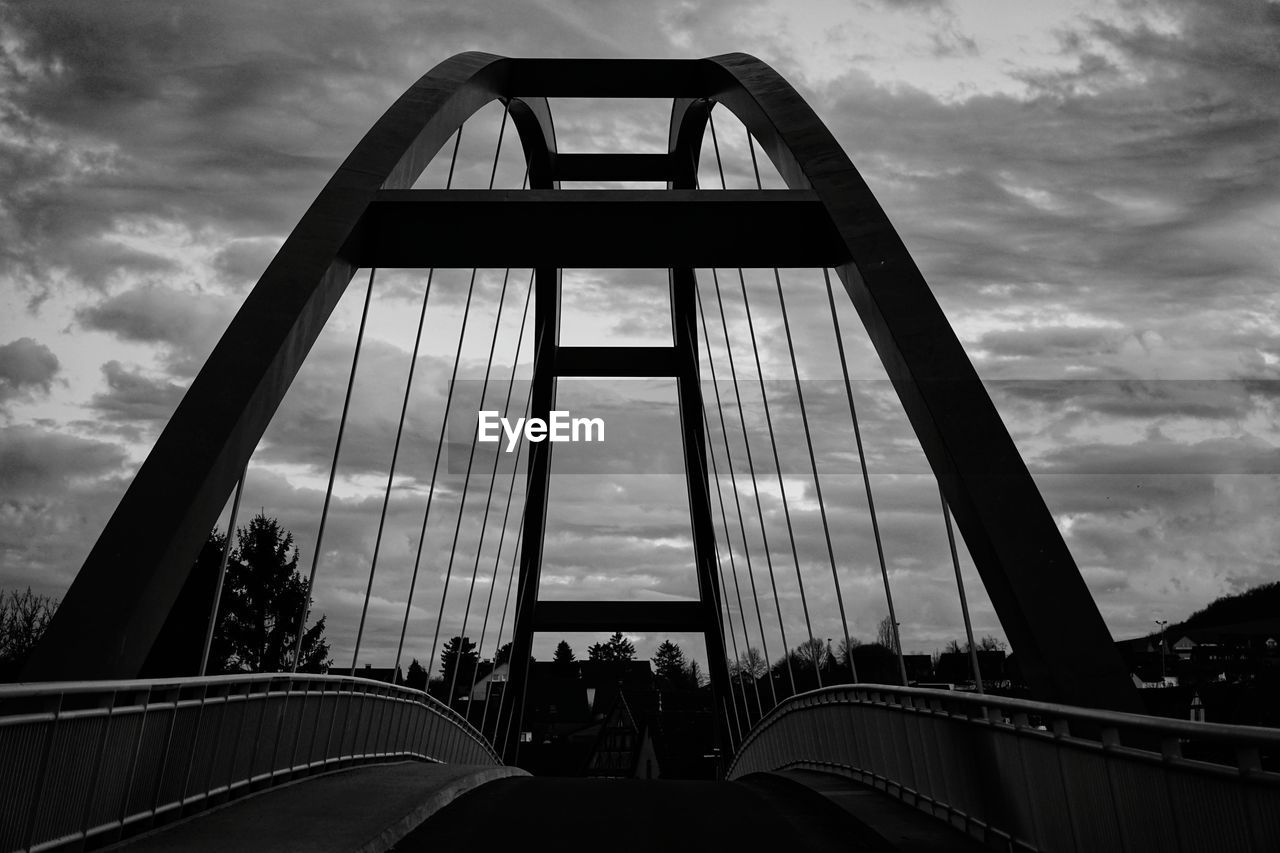 BRIDGE AGAINST SKY IN CITY