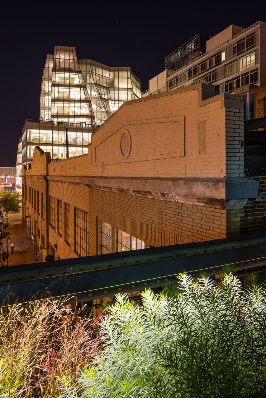 View of building at night