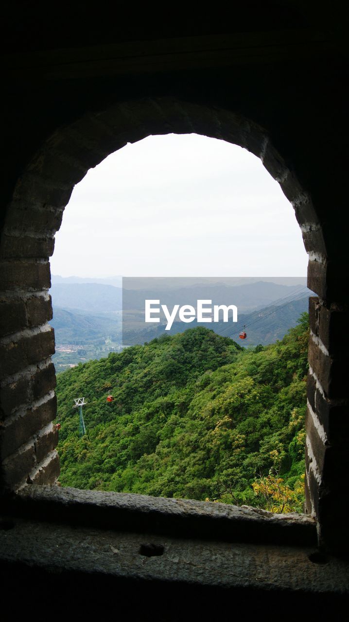 View of mountain against sky