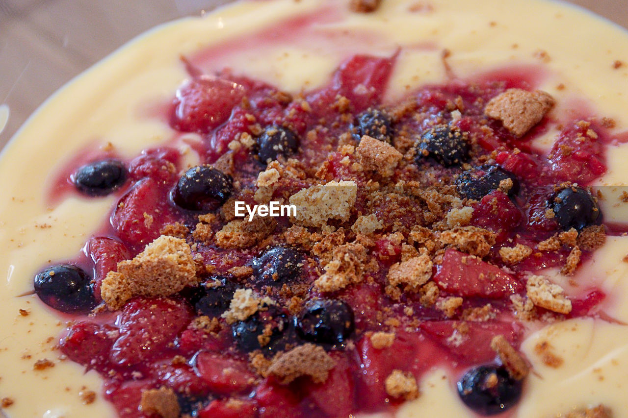 CLOSE-UP OF BREAKFAST IN BOWL