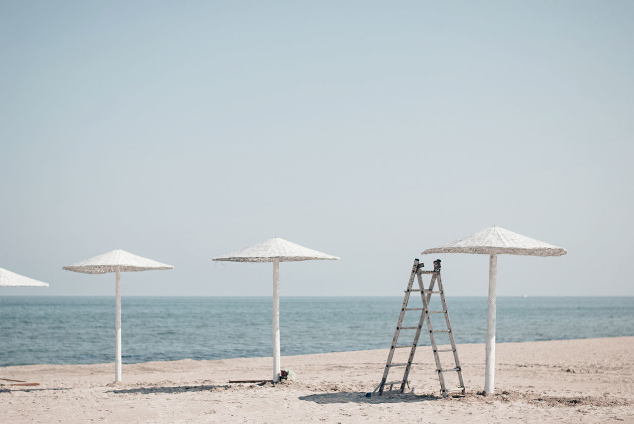 Sunshades at beach