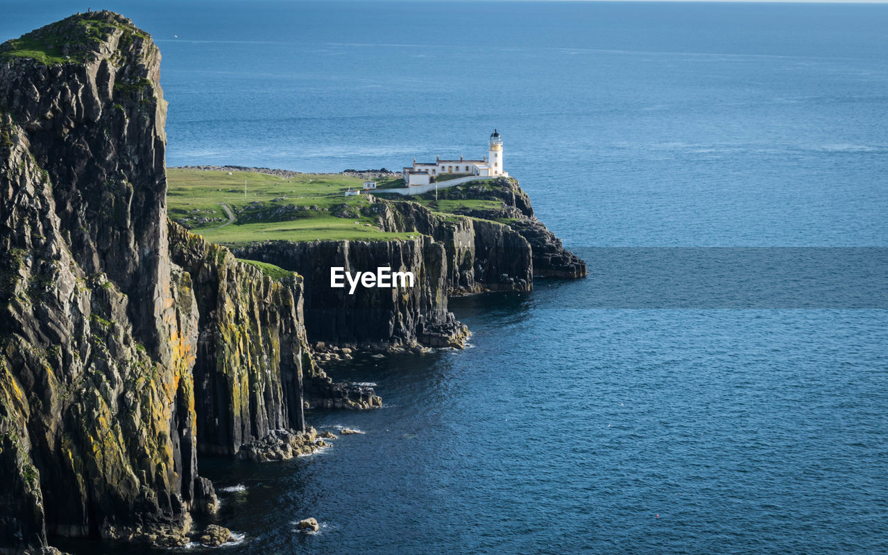 Panoramic view of sea against sky