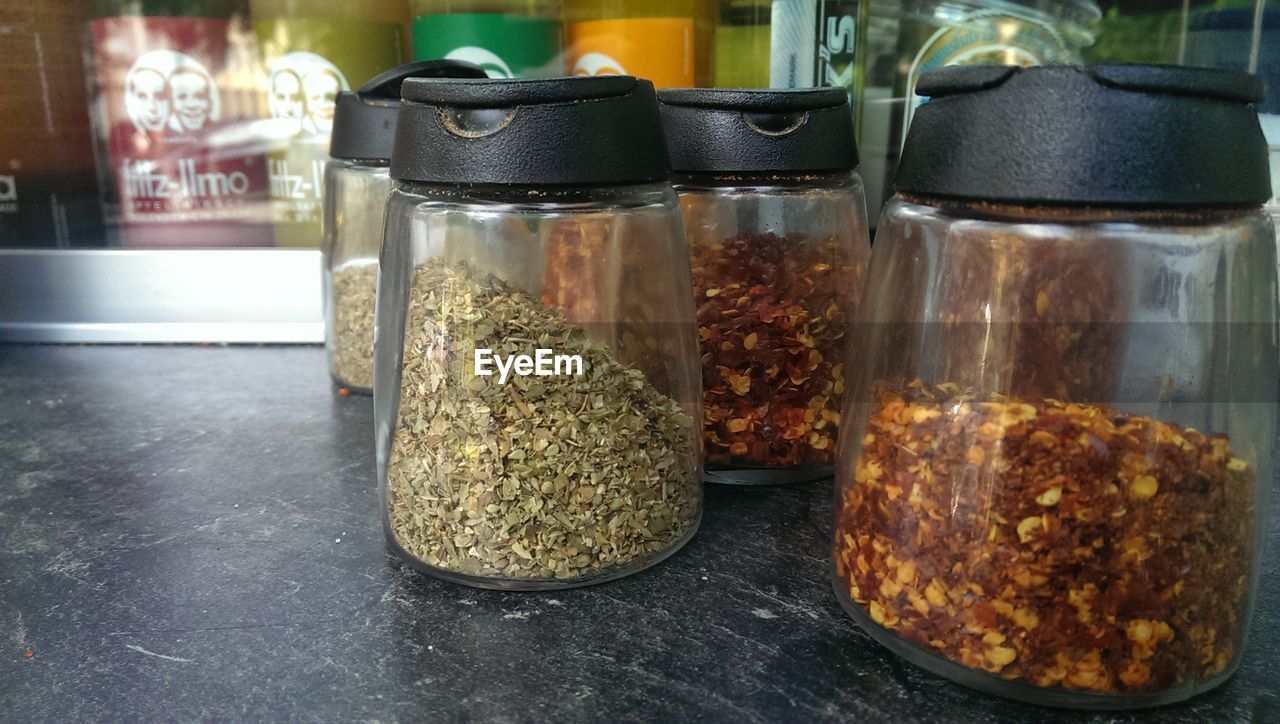 CLOSE-UP OF FOOD ON TABLE