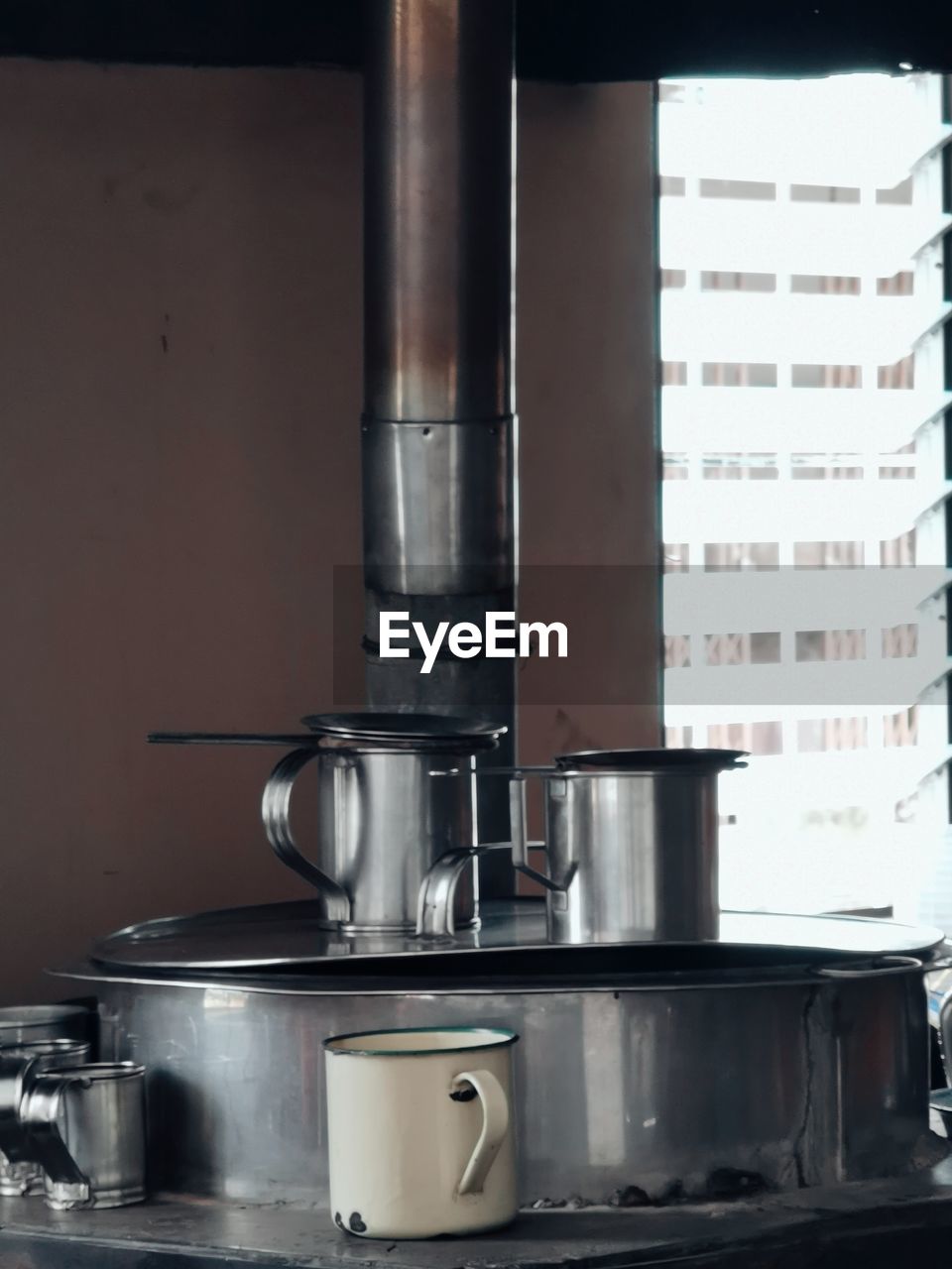 Close-up of food in kitchen