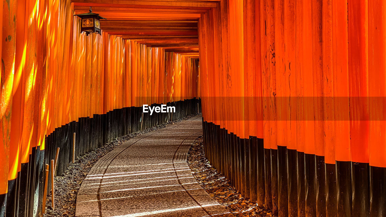 CORRIDOR OF BUILDING AT ORANGE TEMPLE