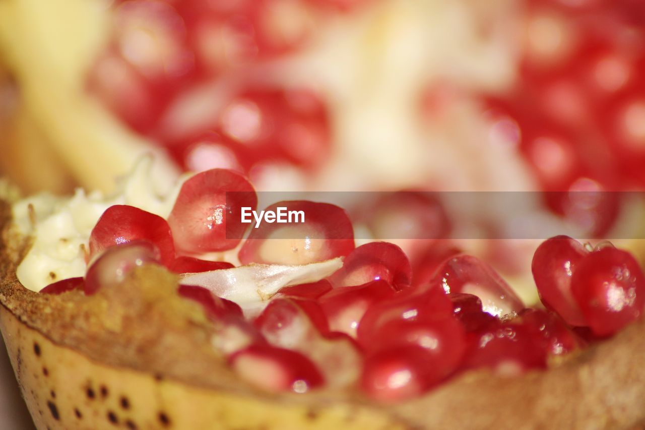 Close-up of pomegranate