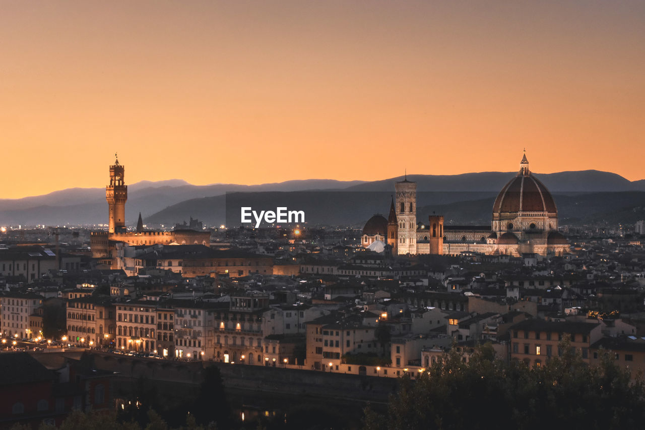 Sunset from piazzale michelangelo