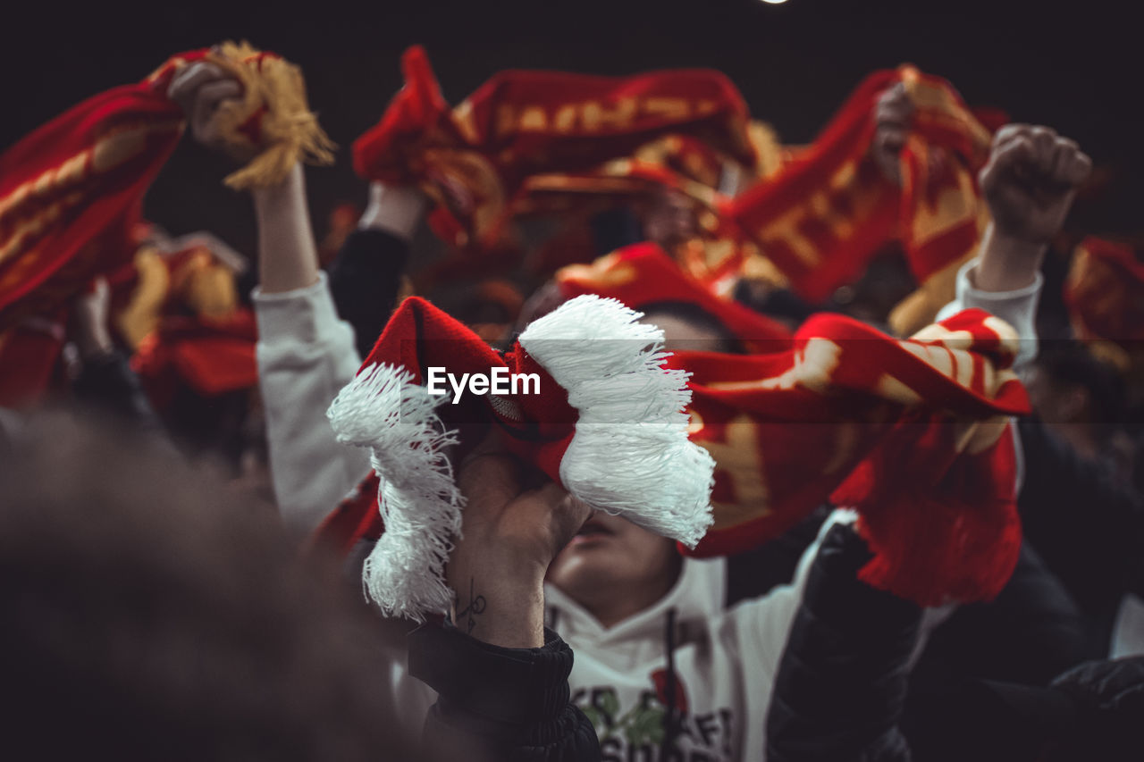 Great support from the fans