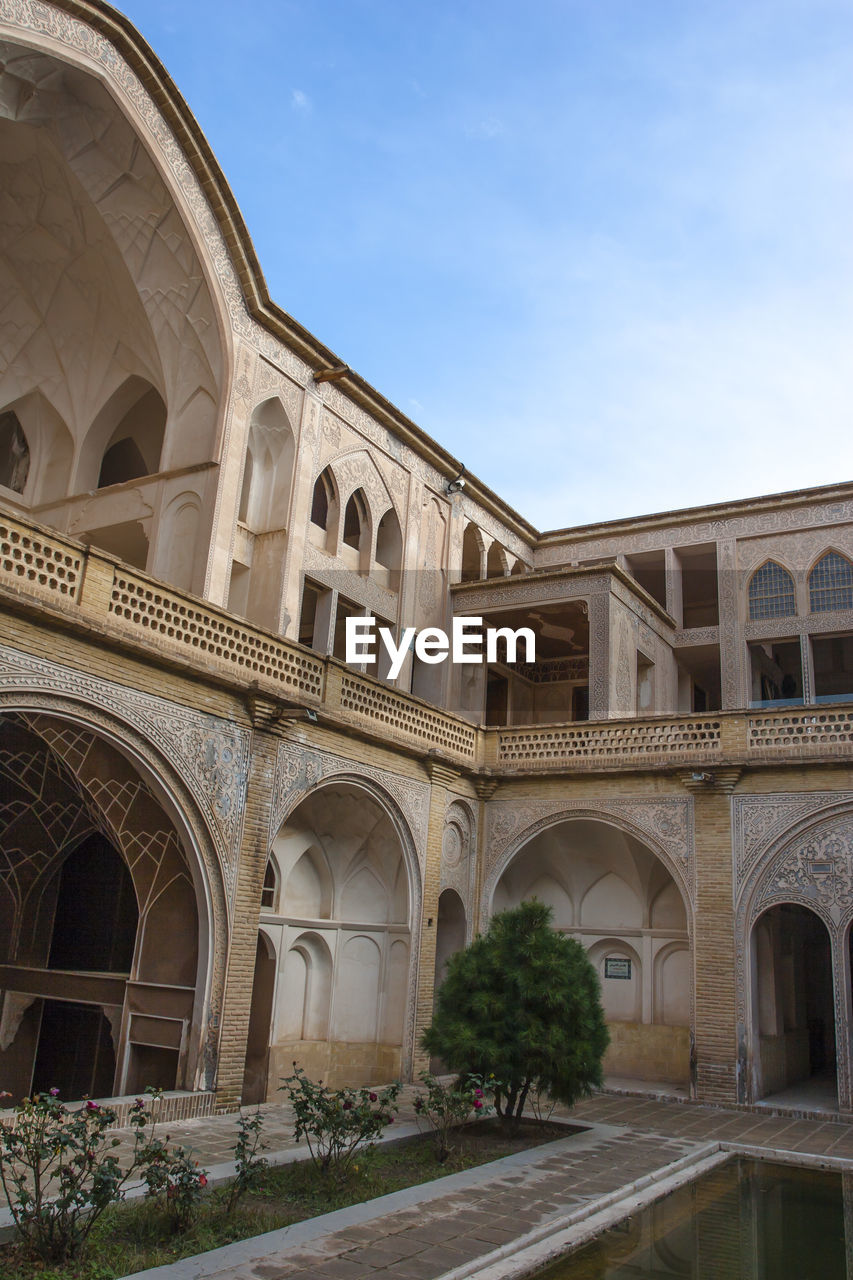 LOW ANGLE VIEW OF A BUILDING