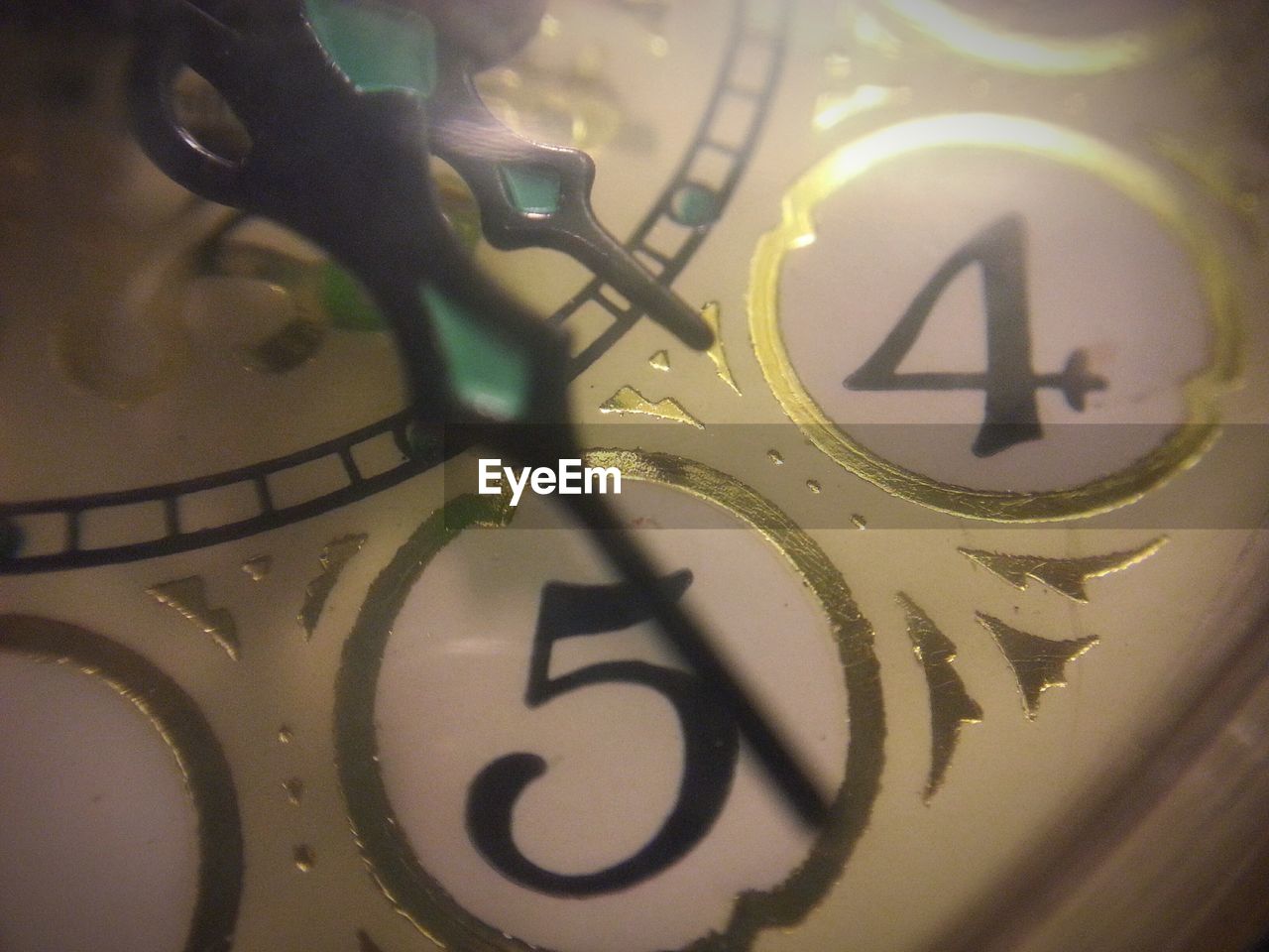 Detail of clock