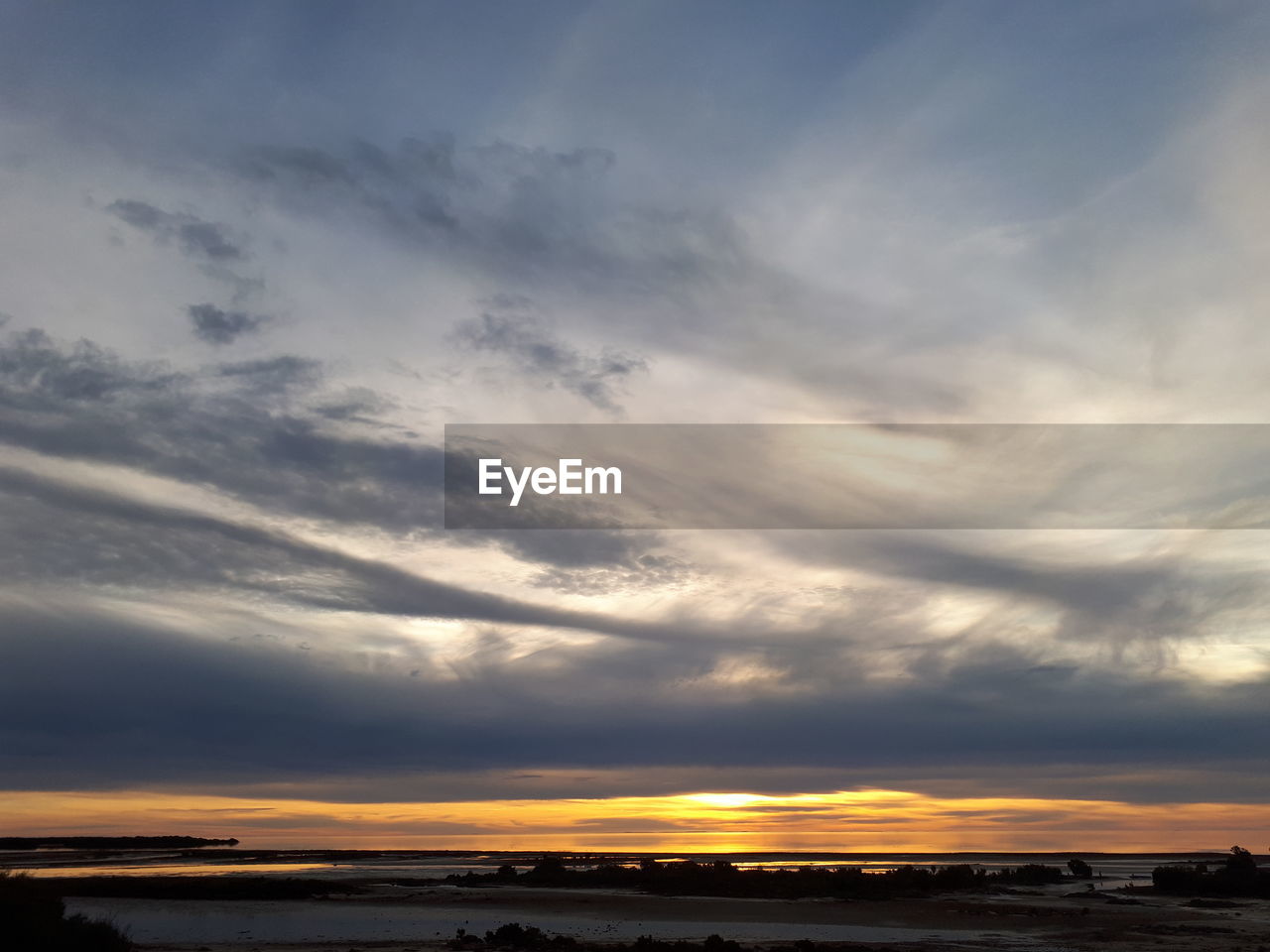 LOW ANGLE VIEW OF SKY DURING SUNSET