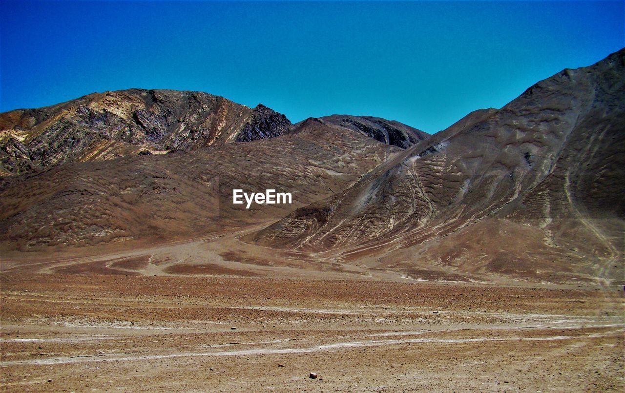 Magnetic hill, ladakh, india