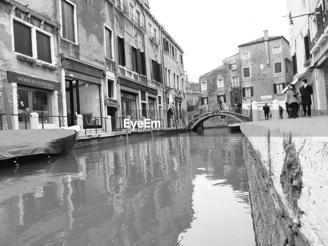 VIEW OF CANAL IN CITY