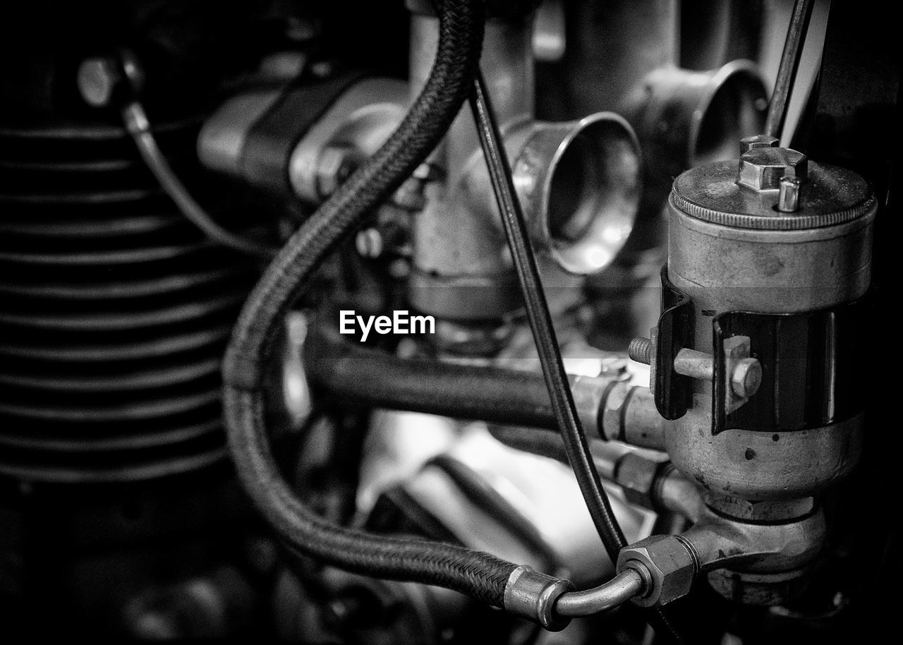 CLOSE-UP OF MACHINERY