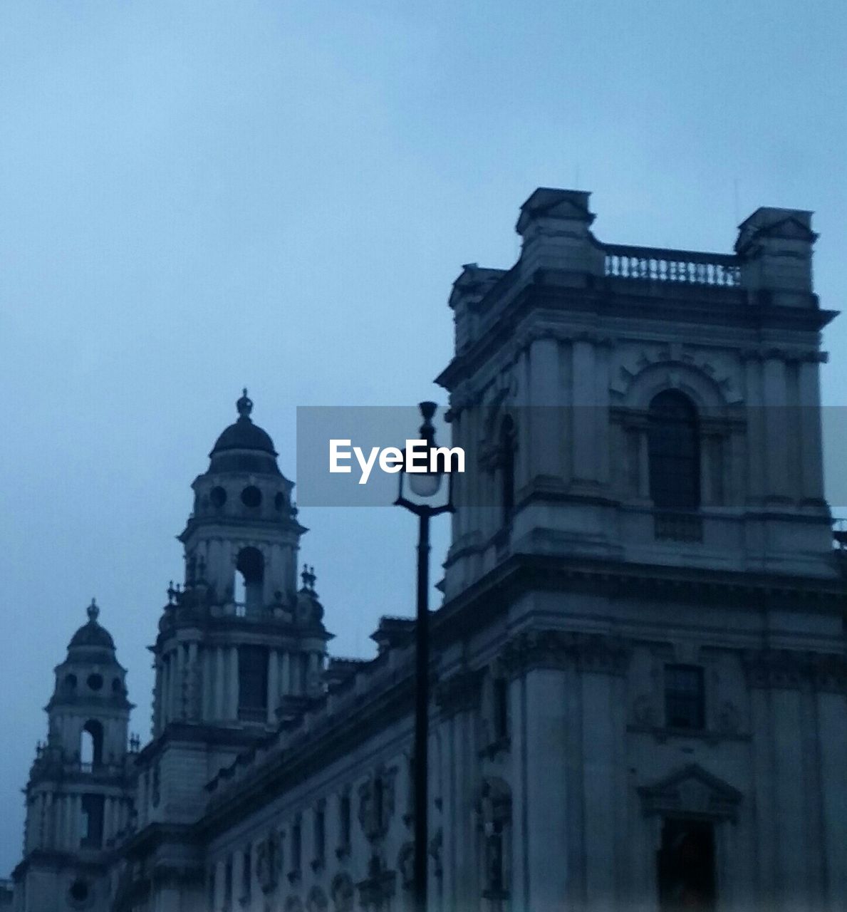 LOW ANGLE VIEW OF CHURCH AGAINST CLEAR SKY