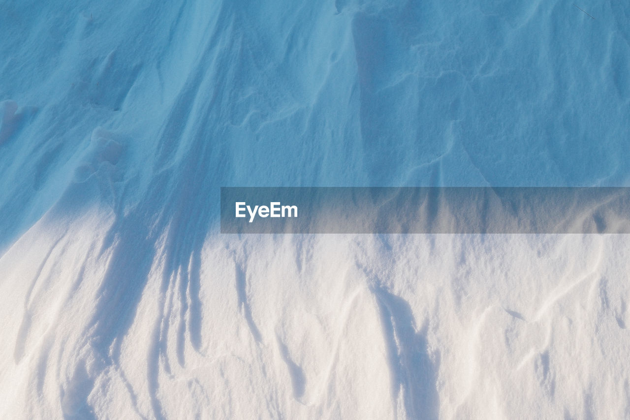 Full frame shot of snow