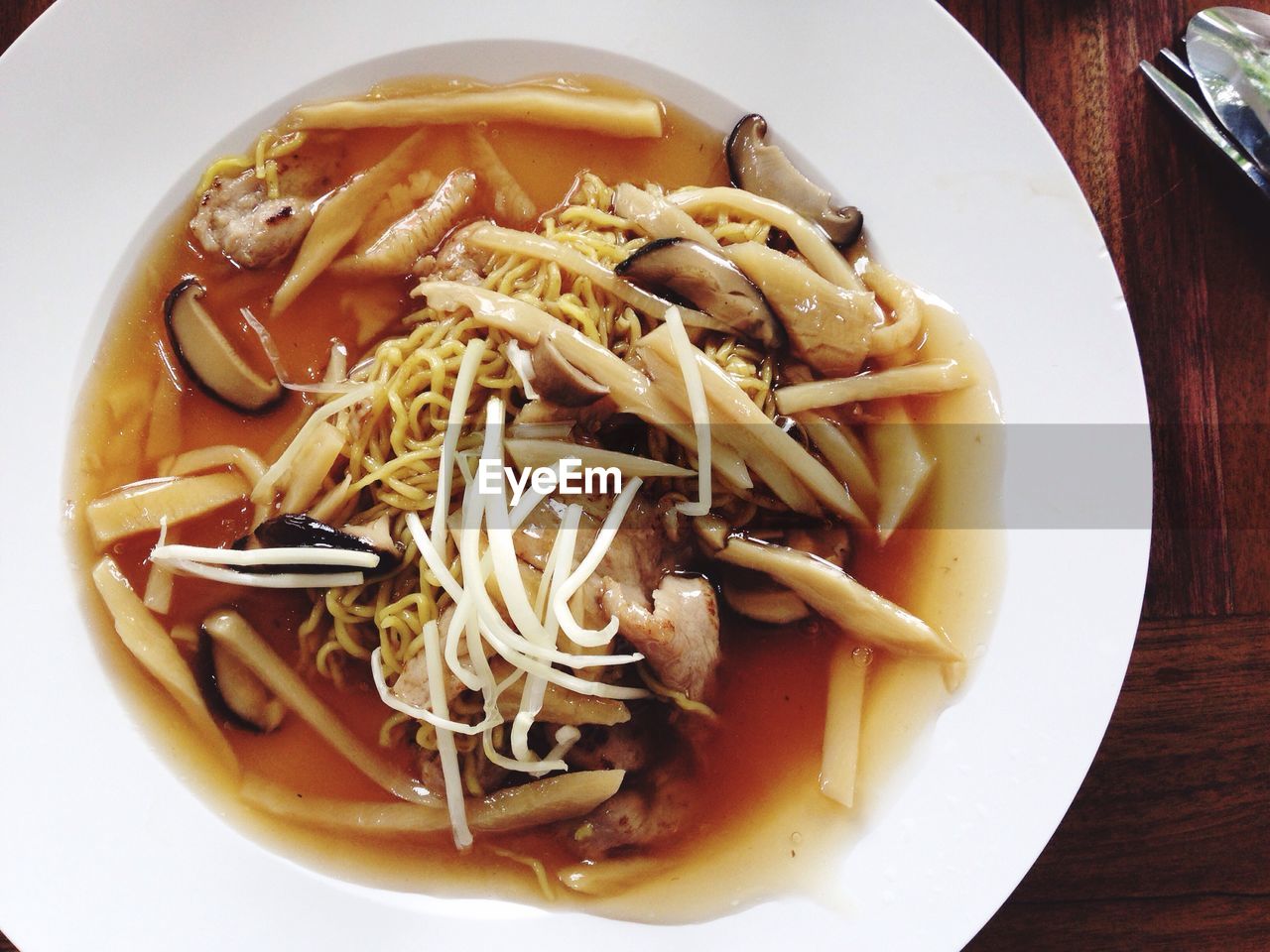 food and drink, food, noodles, freshness, healthy eating, no people, ready-to-eat, spaghetti, soup, plate, table, indoors, bowl, italian food, close-up, day