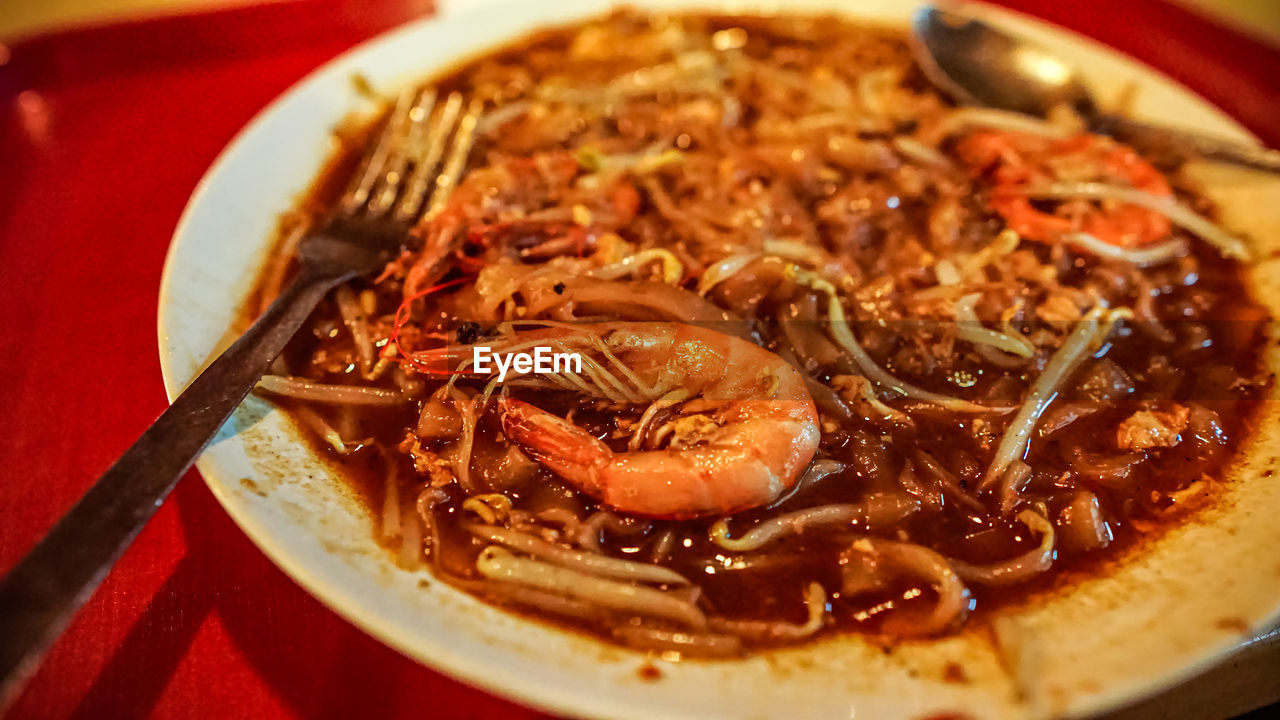 Malaysian street food that's called char kueh teow
