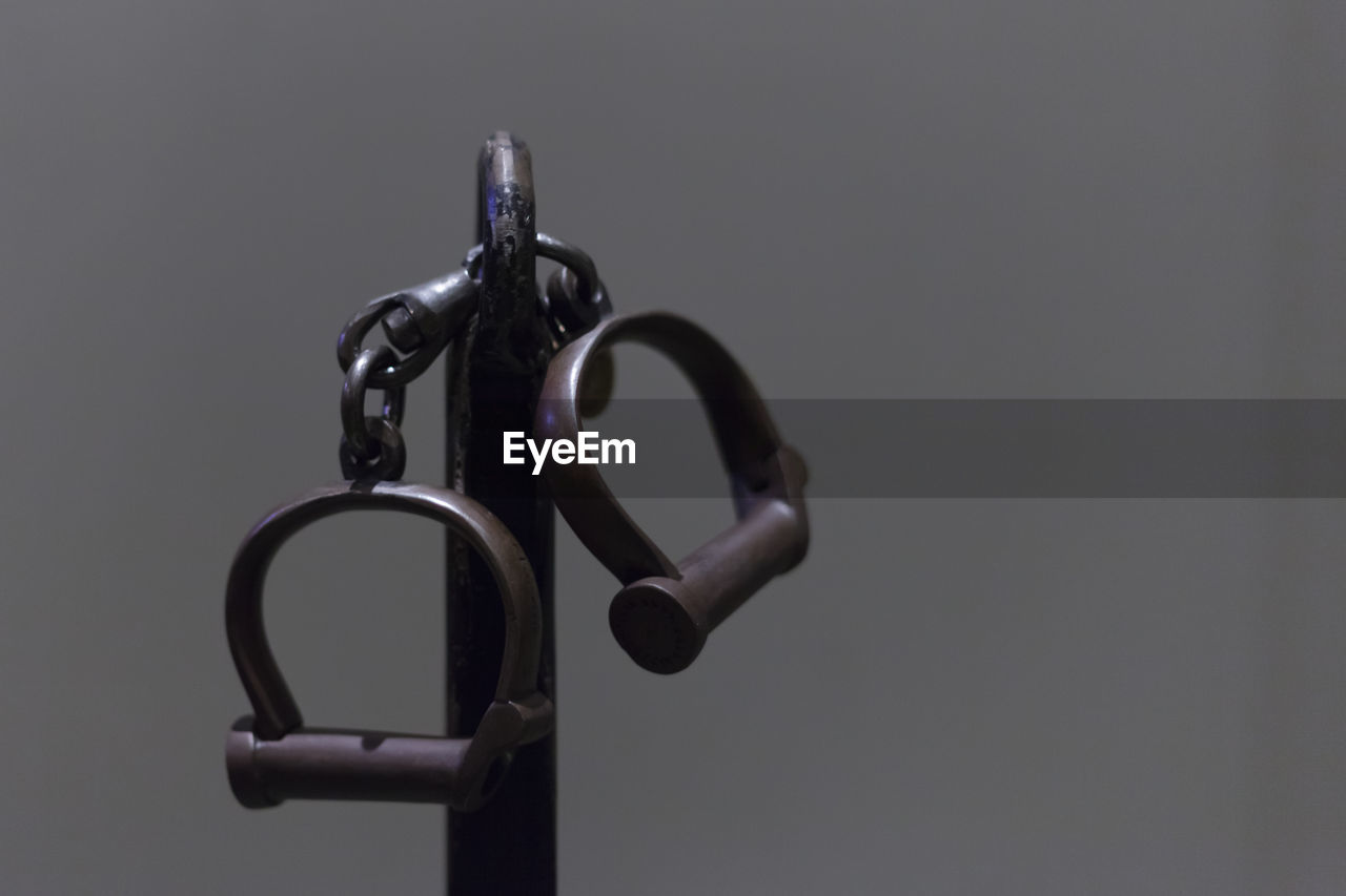 CLOSE-UP OF MACHINE PART