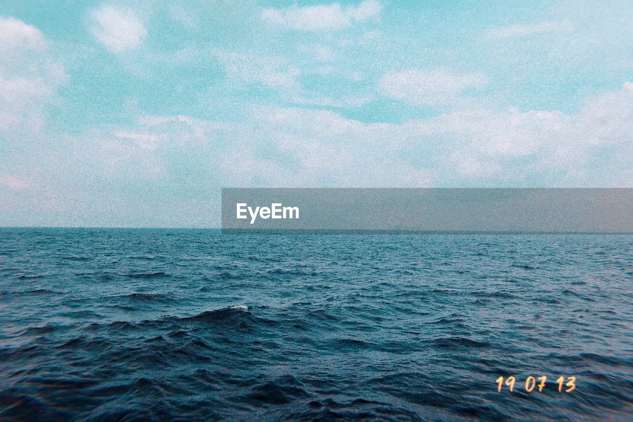SCENIC VIEW OF SEA
