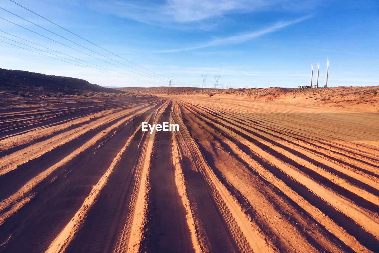 Panoramic view of landscape against sky