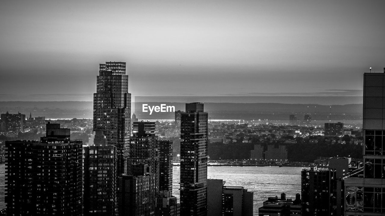 City skyline against sky