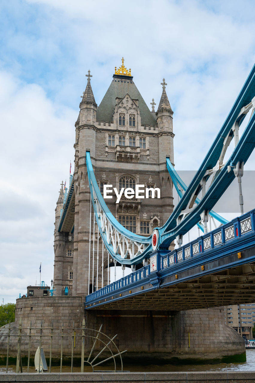 Tower bridge in april