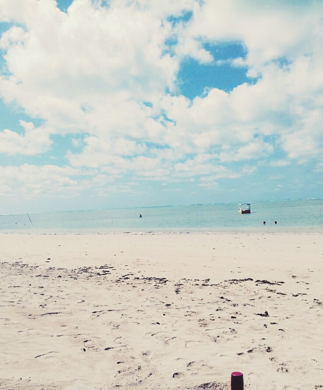 VIEW OF BEACH AGAINST SKY