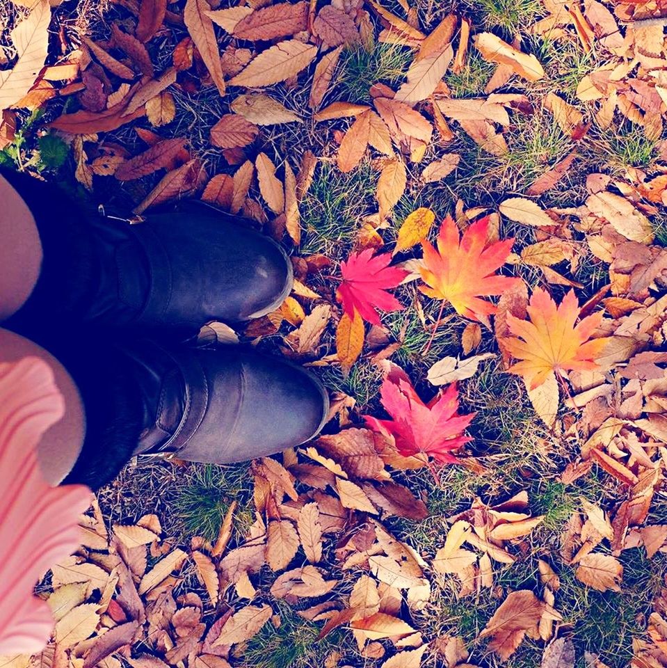 LOW SECTION OF WOMAN STANDING ON GROUND