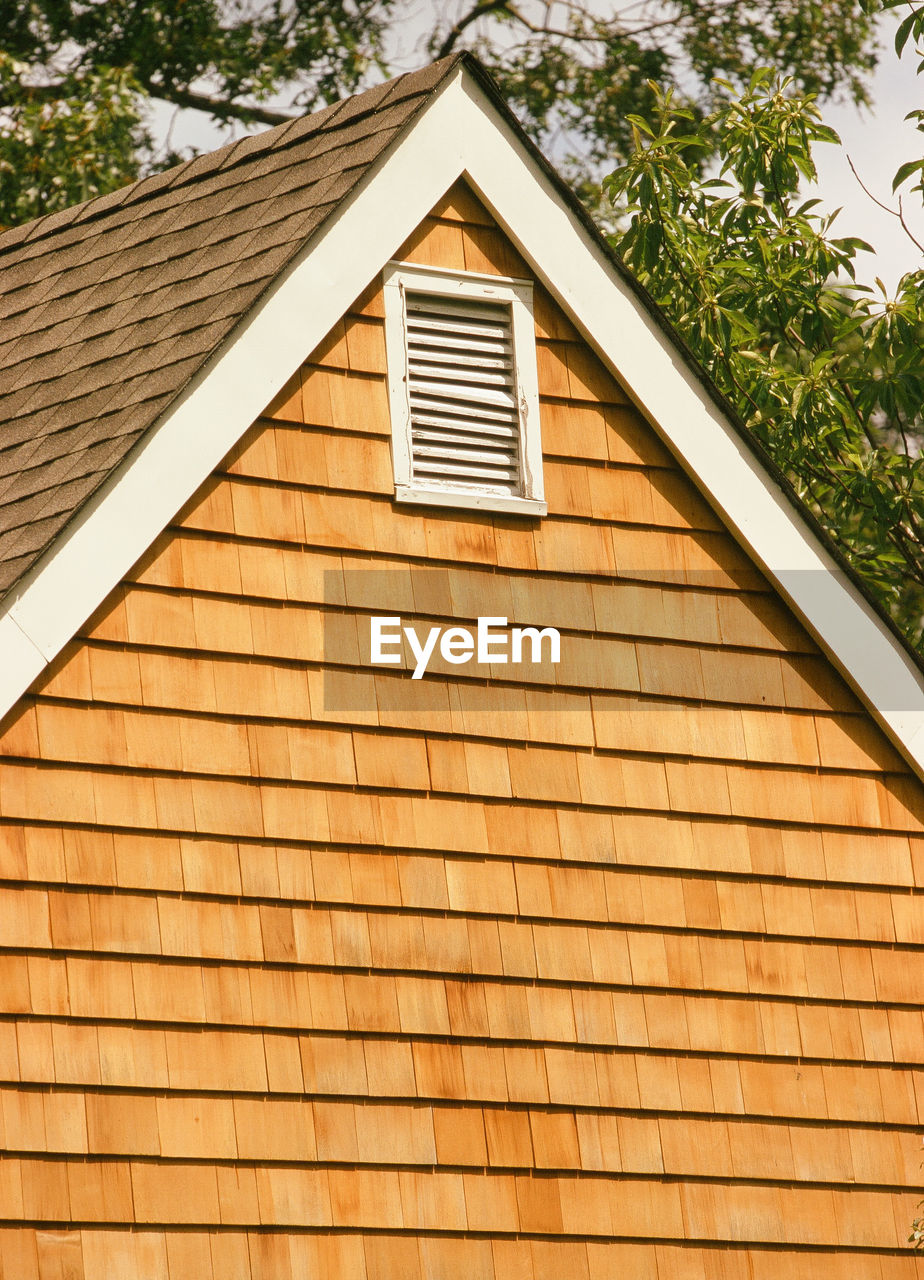 LOW ANGLE VIEW OF ROOF HOUSE