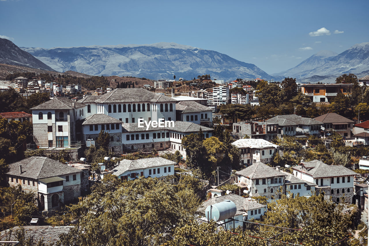 Old houses of gjirokaster 
