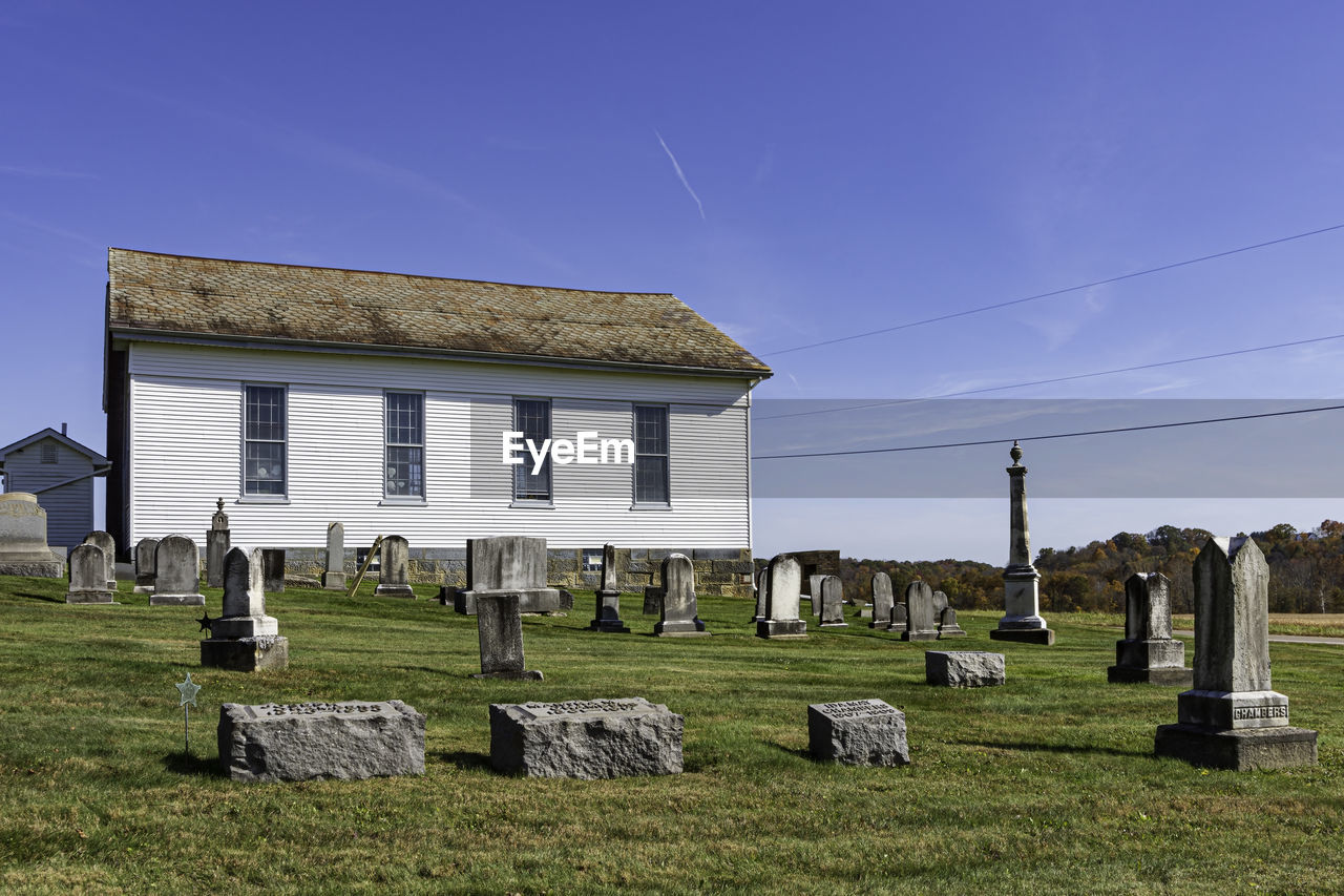 Gavers community church, founded in 1831. burials include those from revolutionary war times. 