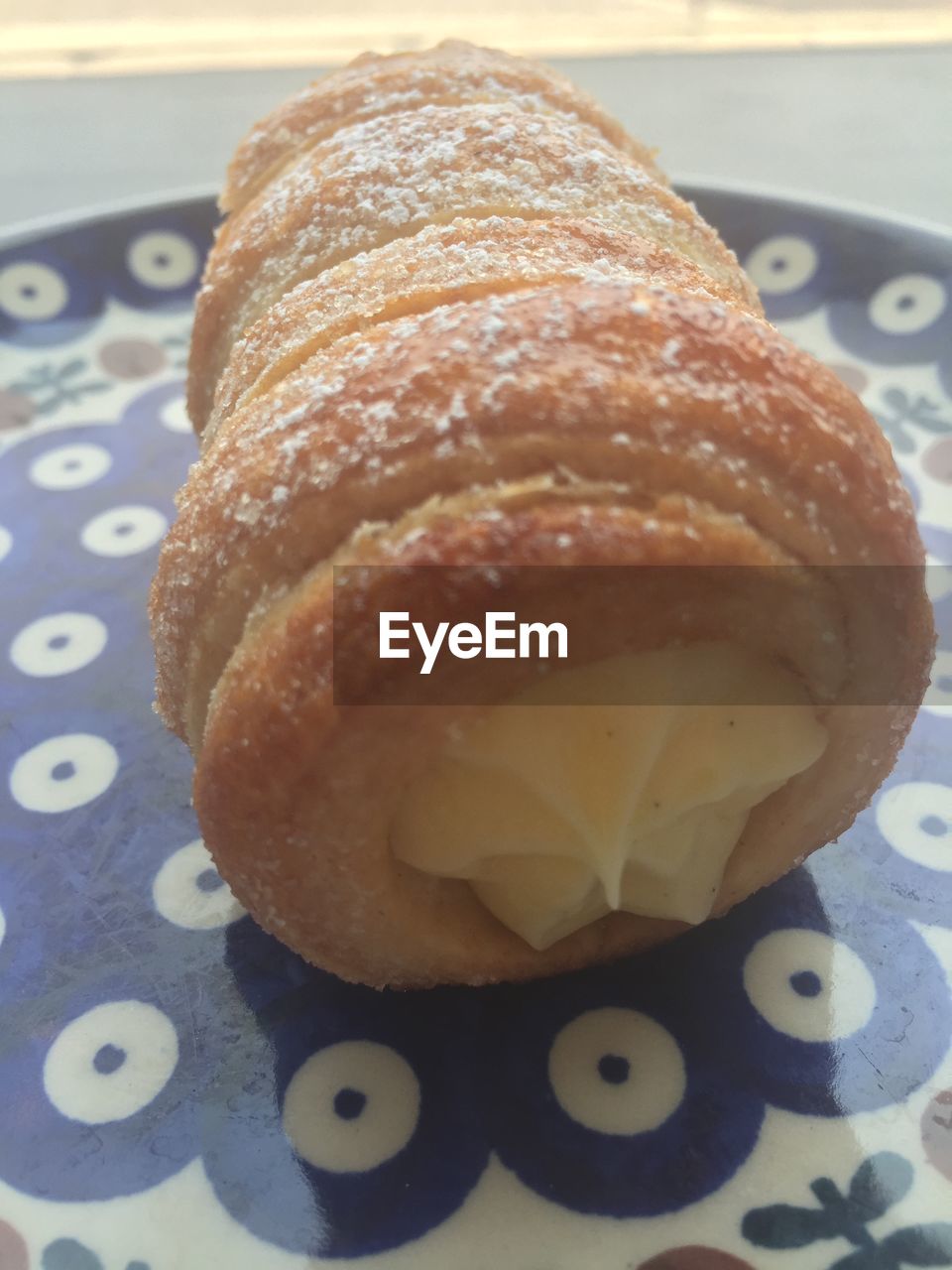 CLOSE-UP OF DESSERT ON TABLE