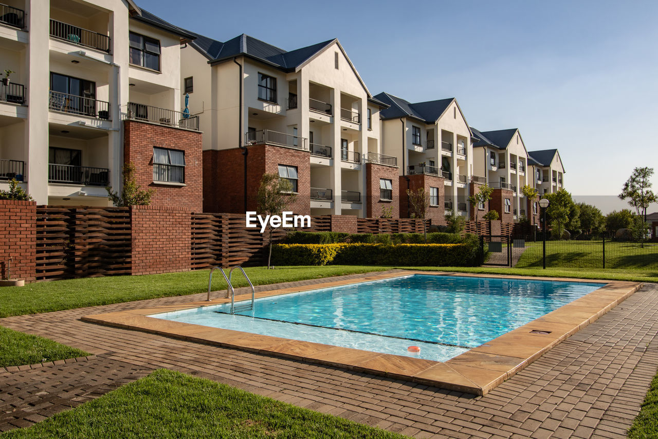 VIEW OF SWIMMING POOL IN BUILDING