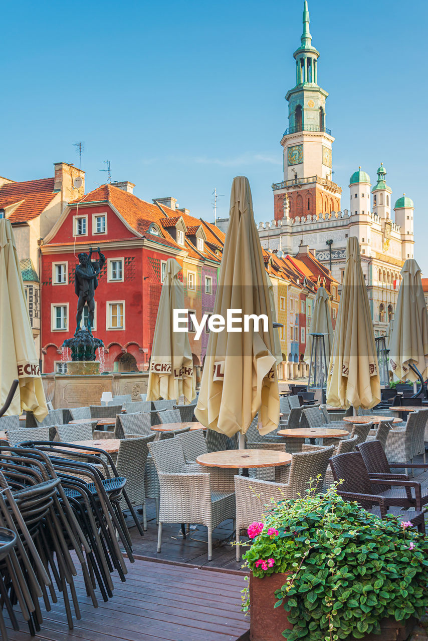 PANORAMIC VIEW OF BUILDINGS AGAINST SKY