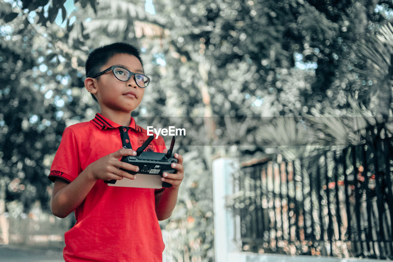 Young man using mobile phone