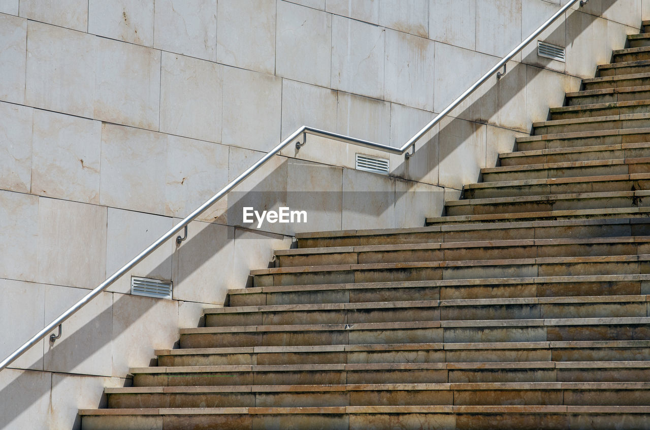 Low angle view of steps