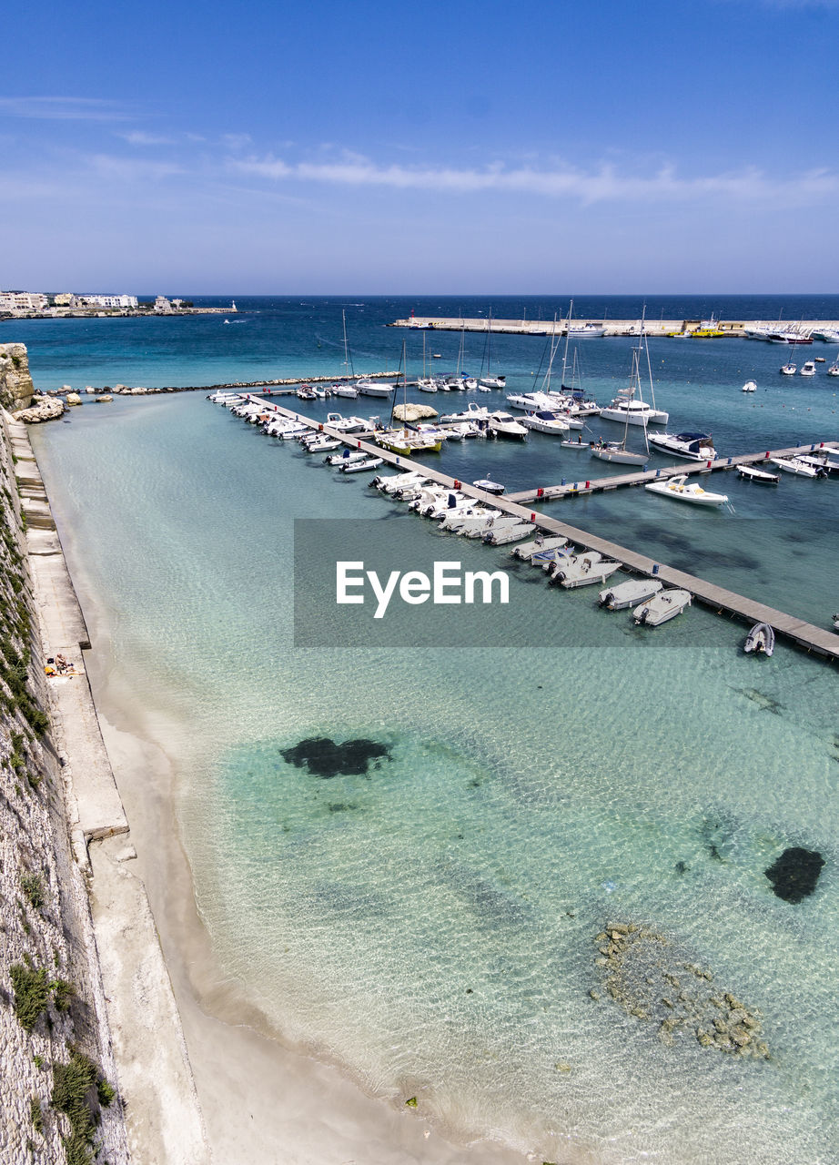 SCENIC VIEW OF BEACH AGAINST BLUE SKY