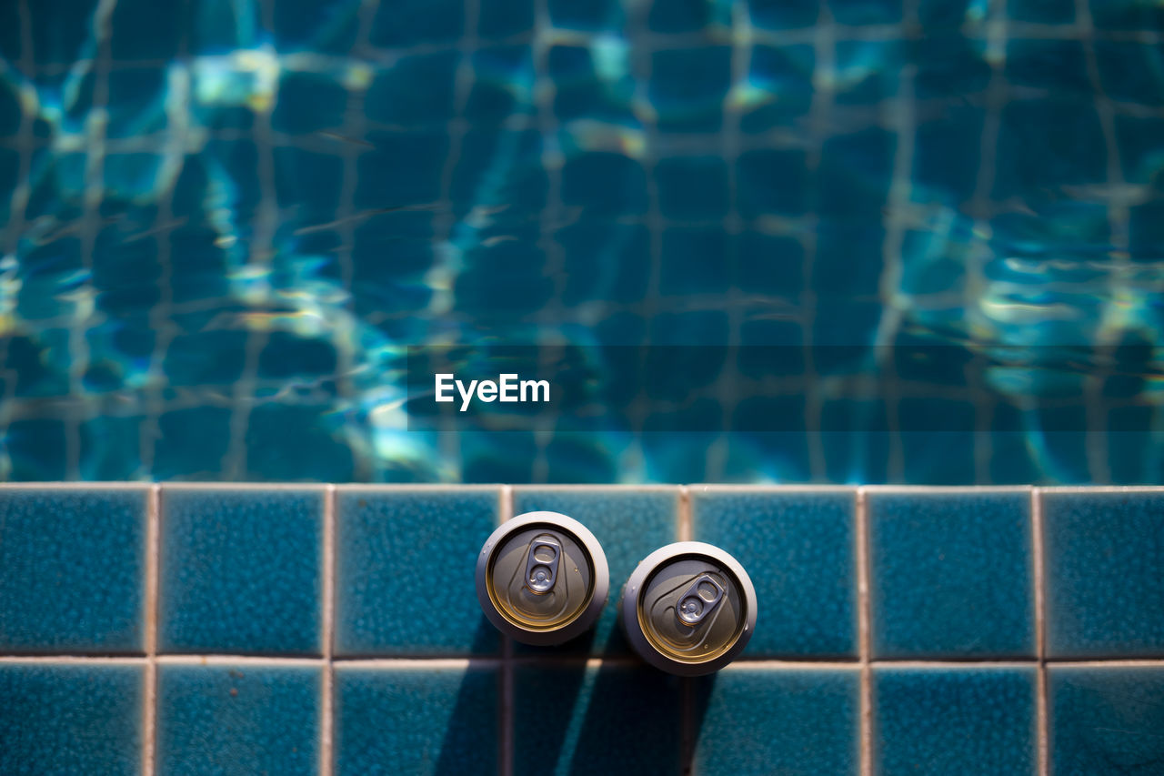 Full frame shot of swimming in pool