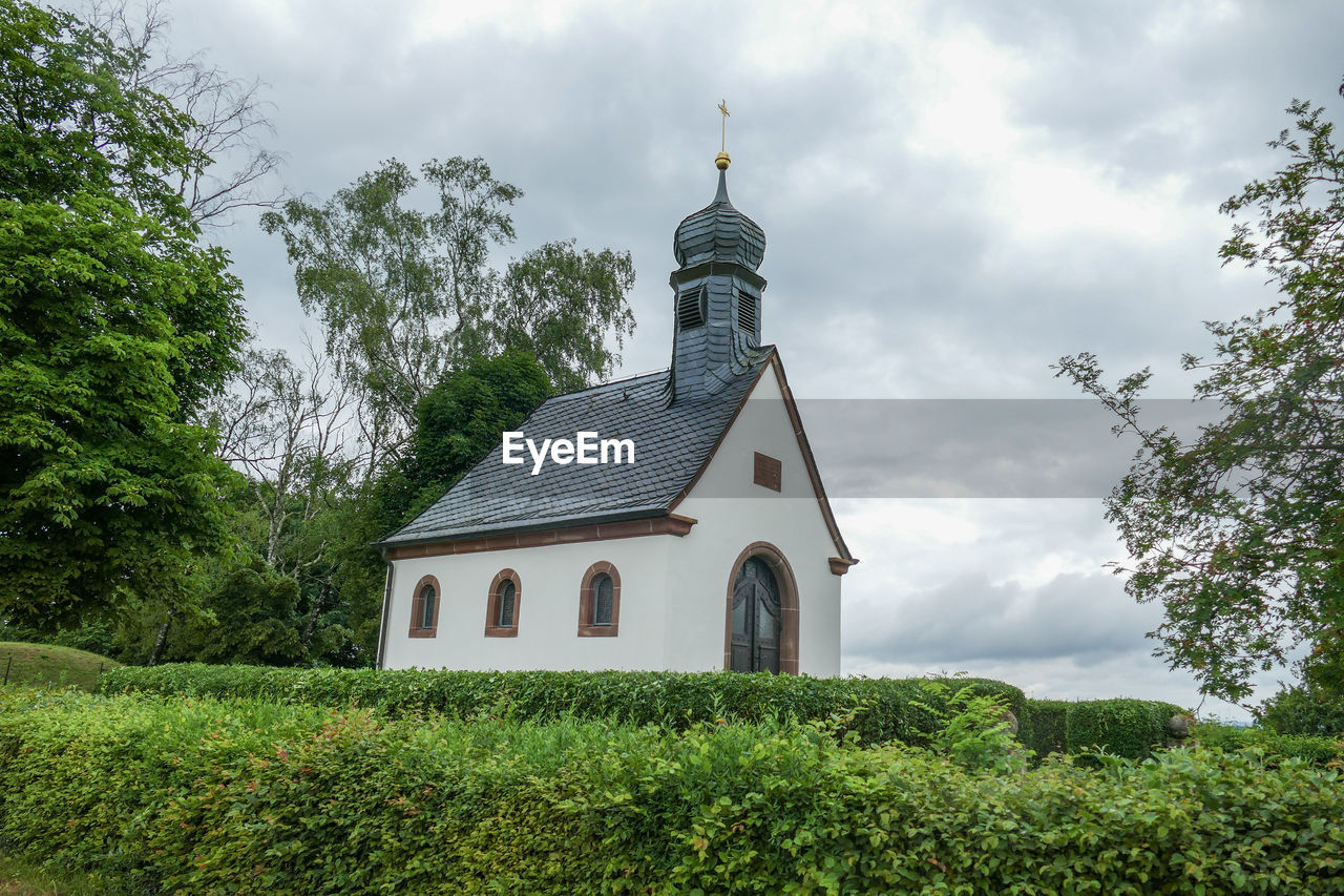 Little chapel on hill built as a war memorial