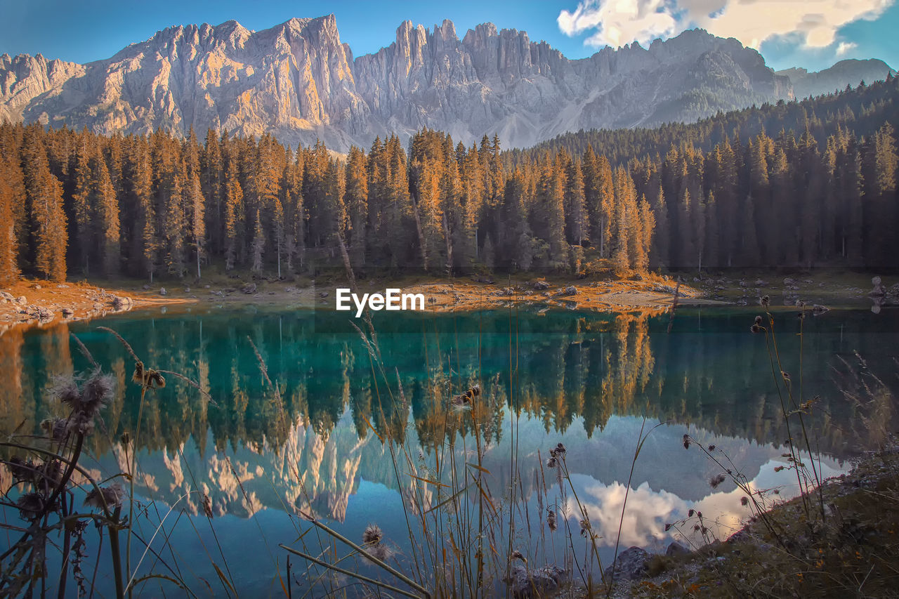 Lake carezza , alto adige , italy