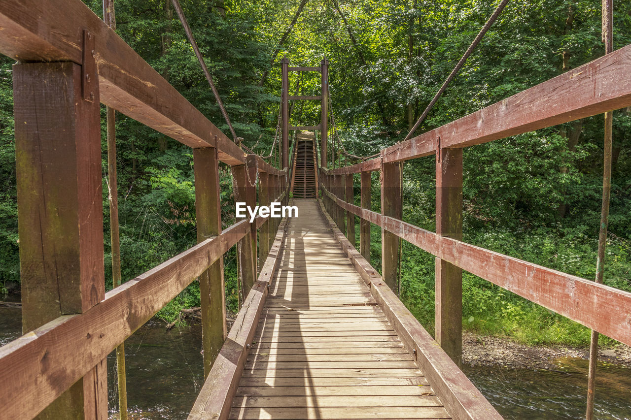 BRIDGE LEADING TO FOREST
