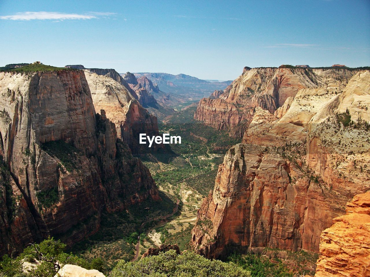 PANORAMIC VIEW OF LANDSCAPE