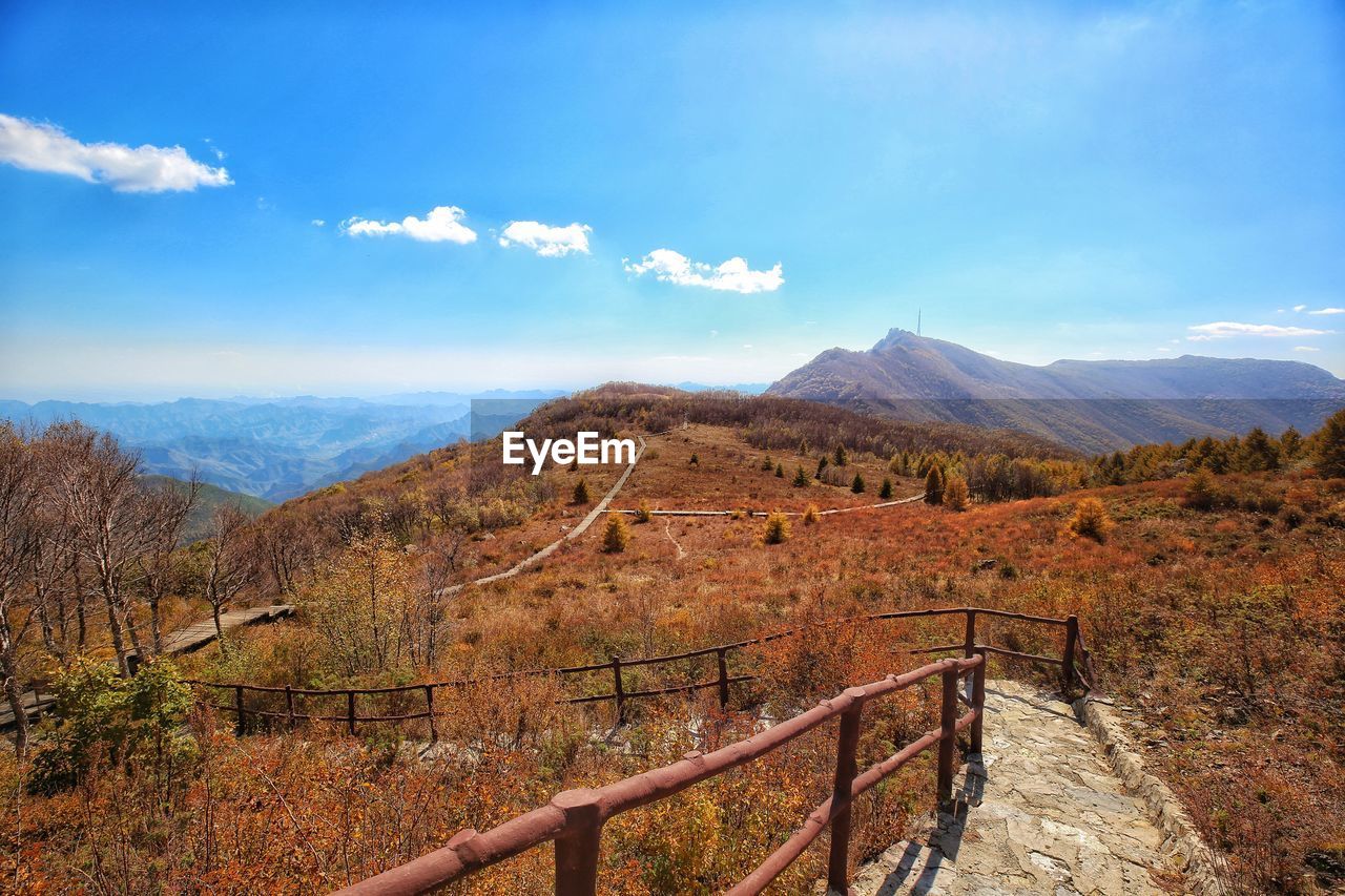 SCENIC VIEW OF MOUNTAIN AGAINST SKY