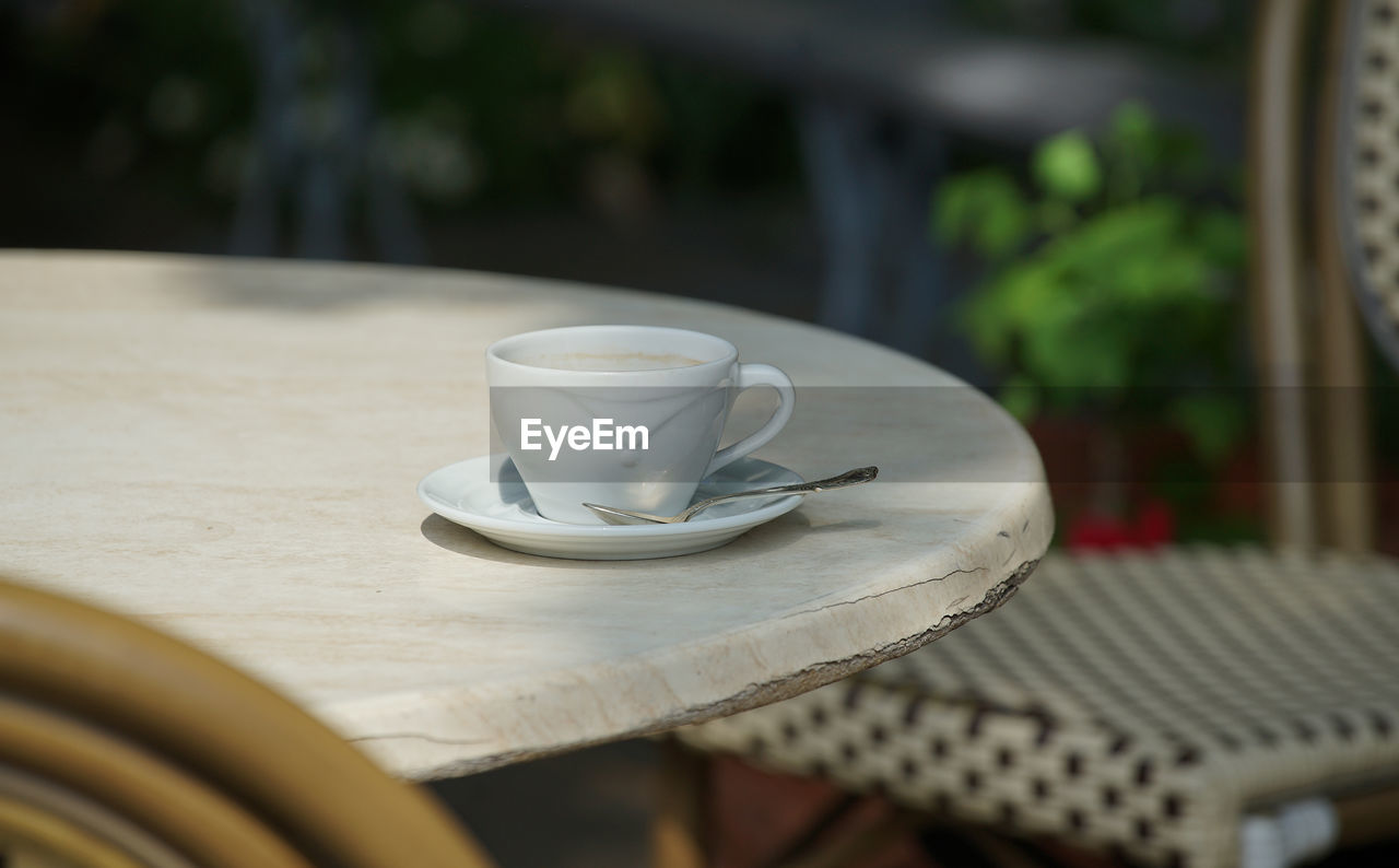 Tea on the garden table